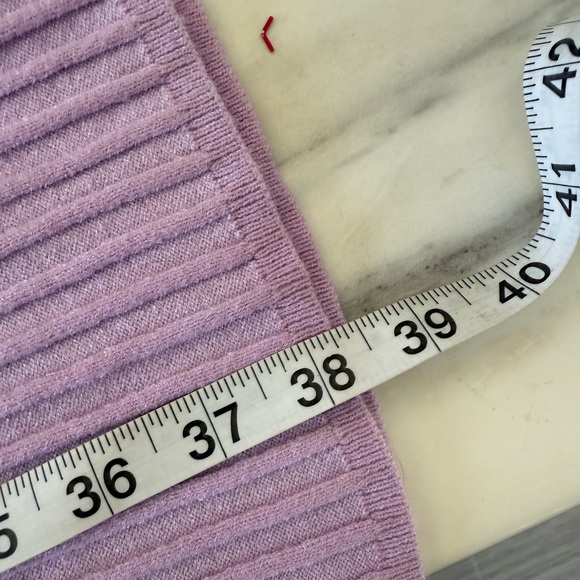 Daily Practice **PURPLE** by Anthropologie Bell-Sleeve Sweater Mini Dress - Picture 13 of 13